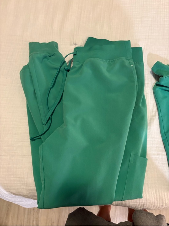Mandala Pants - Green Women's Track Joggers - Casual Drawstring Pants